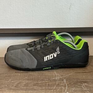 Inov-8 Bare-FX 210 V2 Men’s Barefoot Minimalist Shoes Size 10.5 Gray/Black